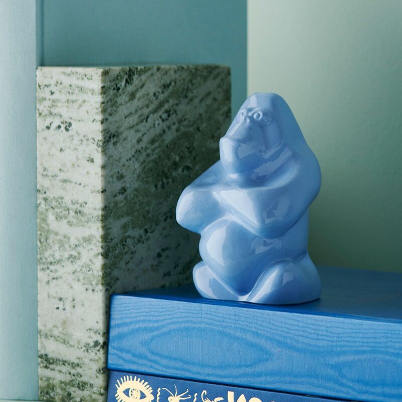 Gabba Gabba Hey glaslykta 12 cm, blå