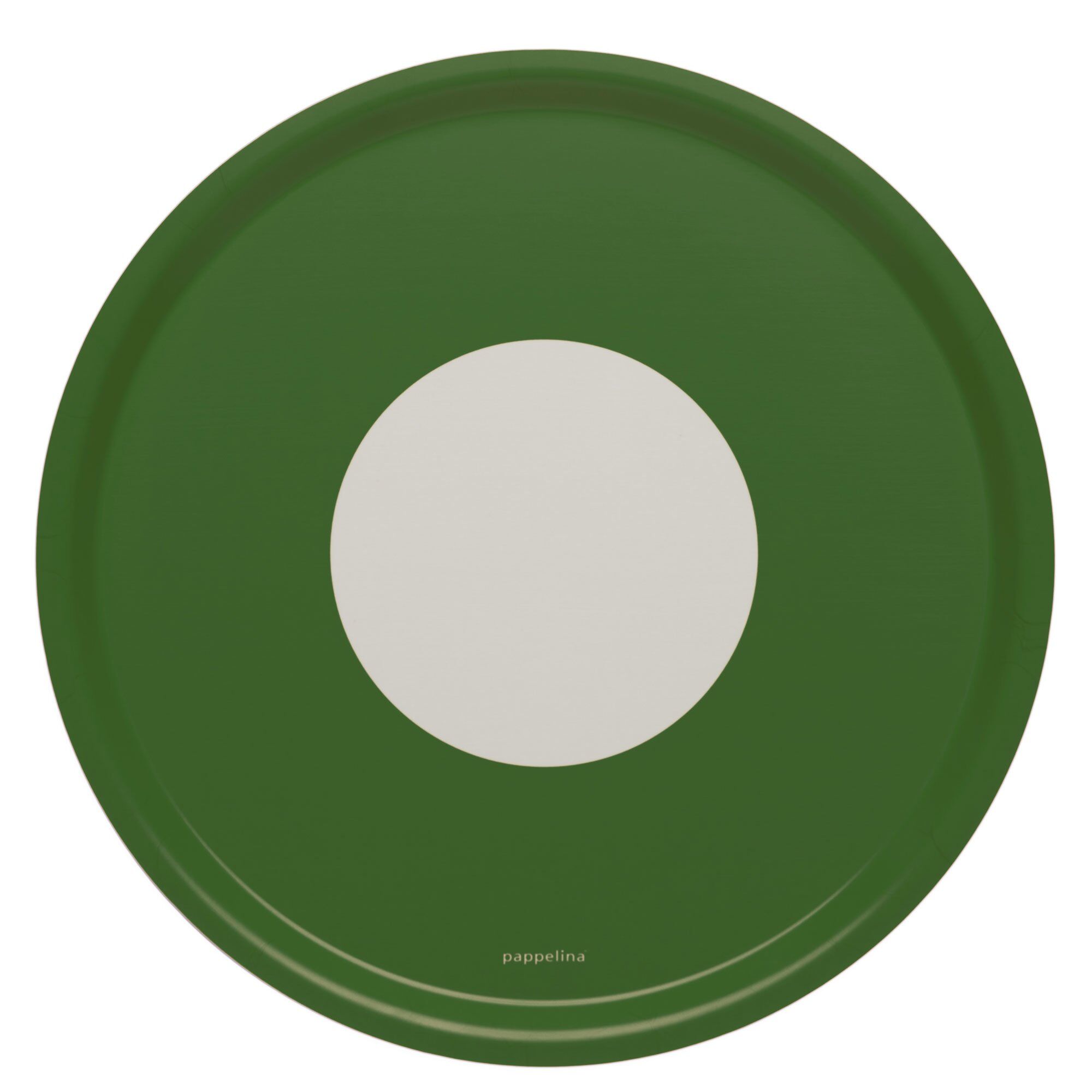 VERA bricka 38 cm, mörkgrön