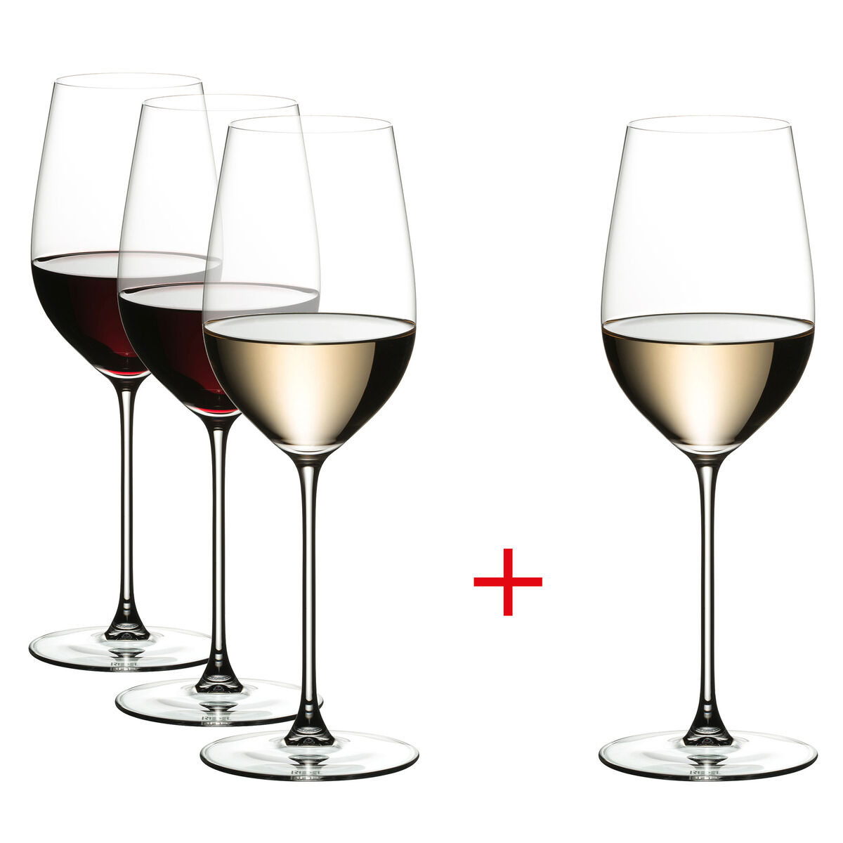 Veritas Riesling/Zinfandel vinglas 4-pak