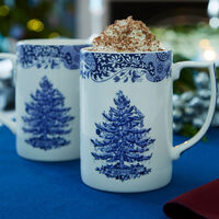 Spode Blue Italian Christmas Tree Krus 35 cl