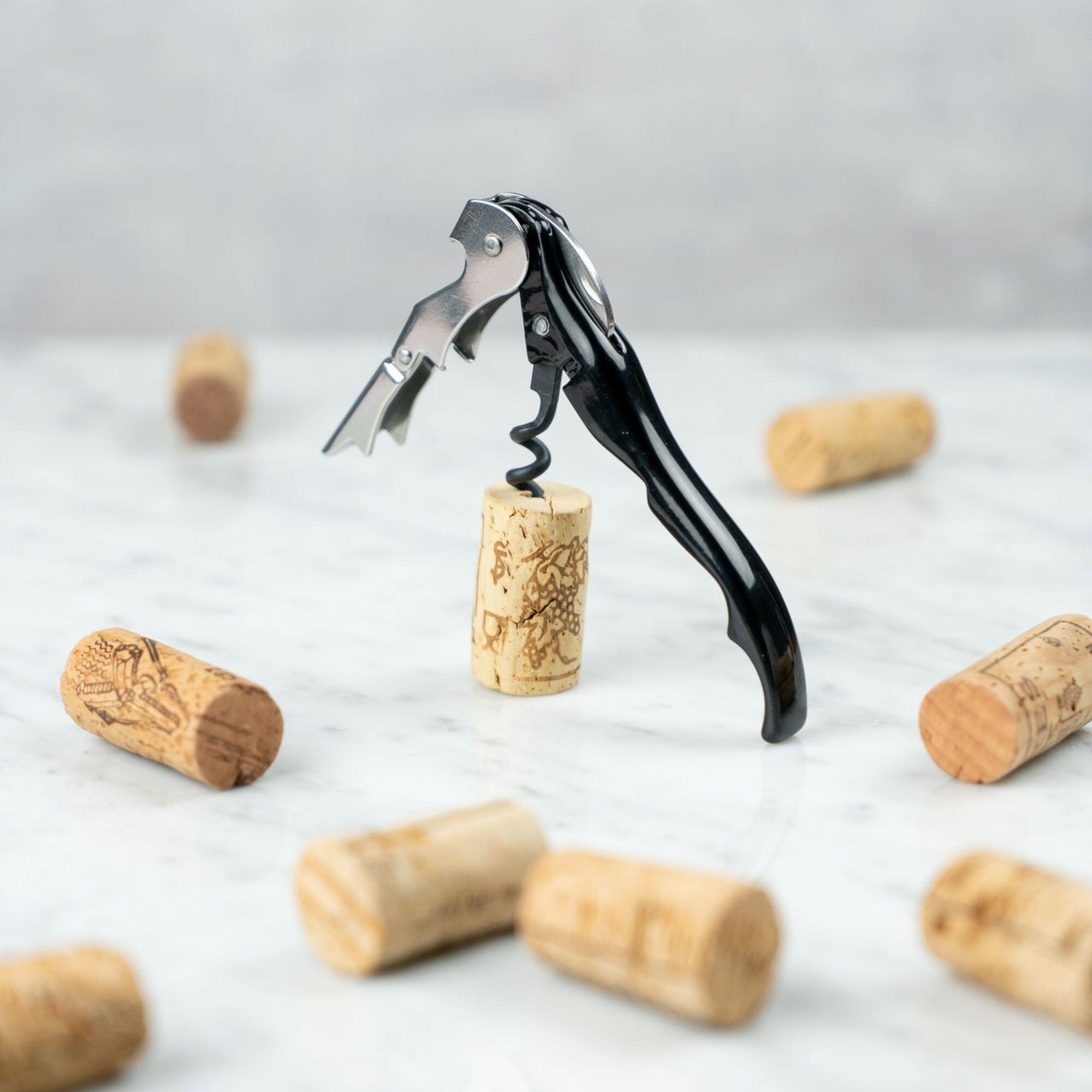 Alternativ bild 1 för Pulltex Pulltaps Basic vinöppnare, svart