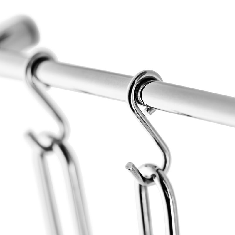 S-kroge rustfrit stål, 6 stk.