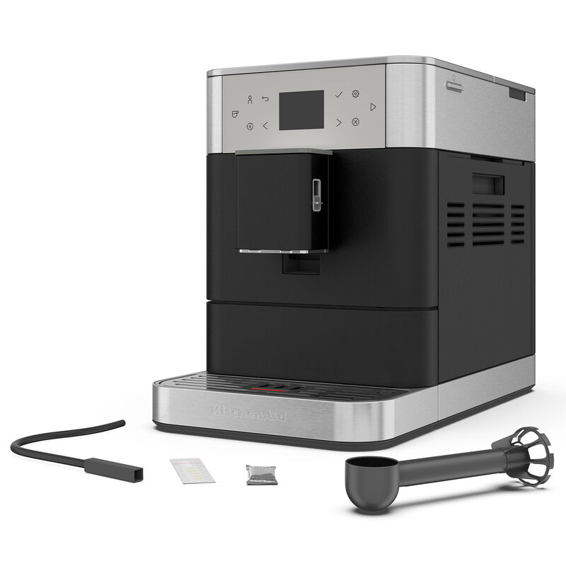 KF6 espressomaskin, cast iron black