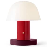 Setago Bærbar Lampe, maroon & grape