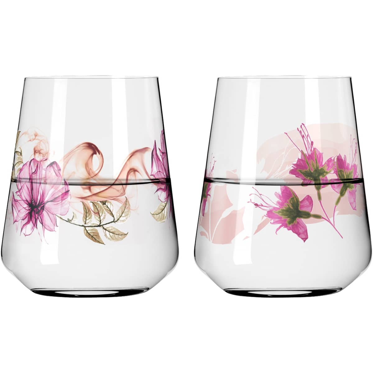 Sommersonett vannglass 2-pakning