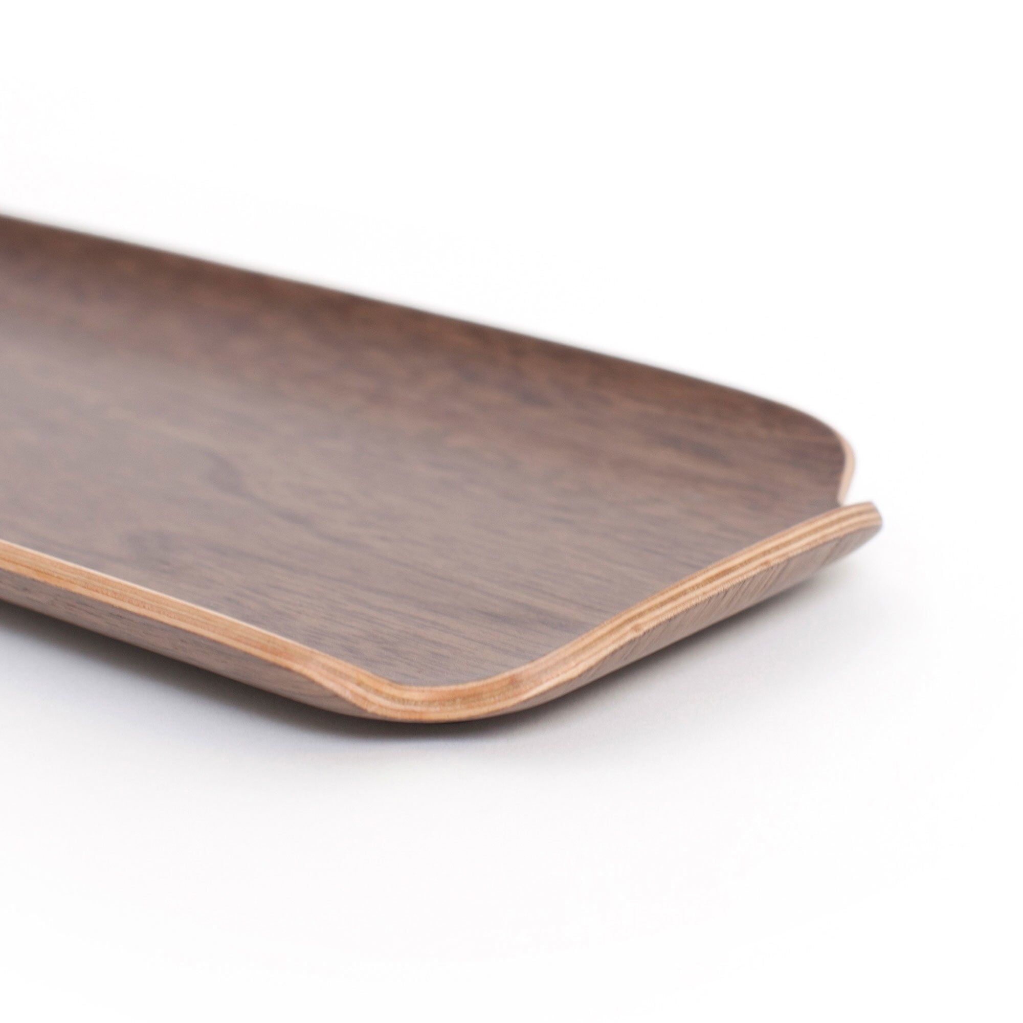 Alternativ bild 1 för Bosign Leaf träbricka, valnötsträ