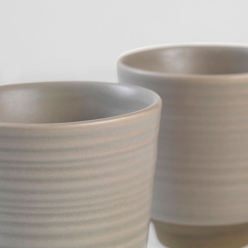 mugg 15 cl, warm grey