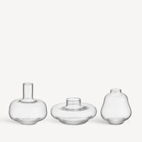 Kappa vase 3-pack, klar
