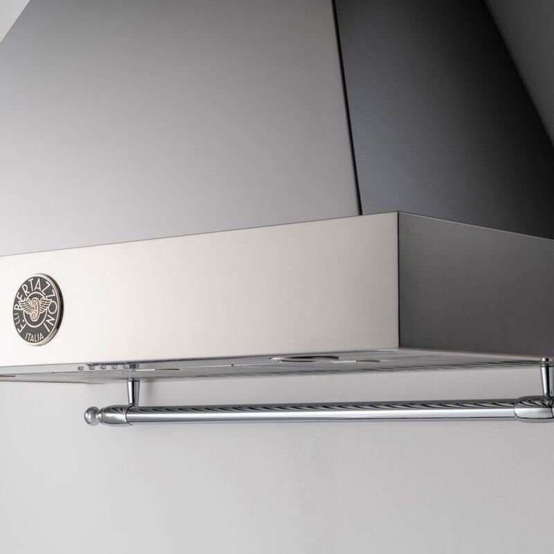 K120HERTX + KC48HERTX Heritage vifte, 120 cm, rustfritt stål