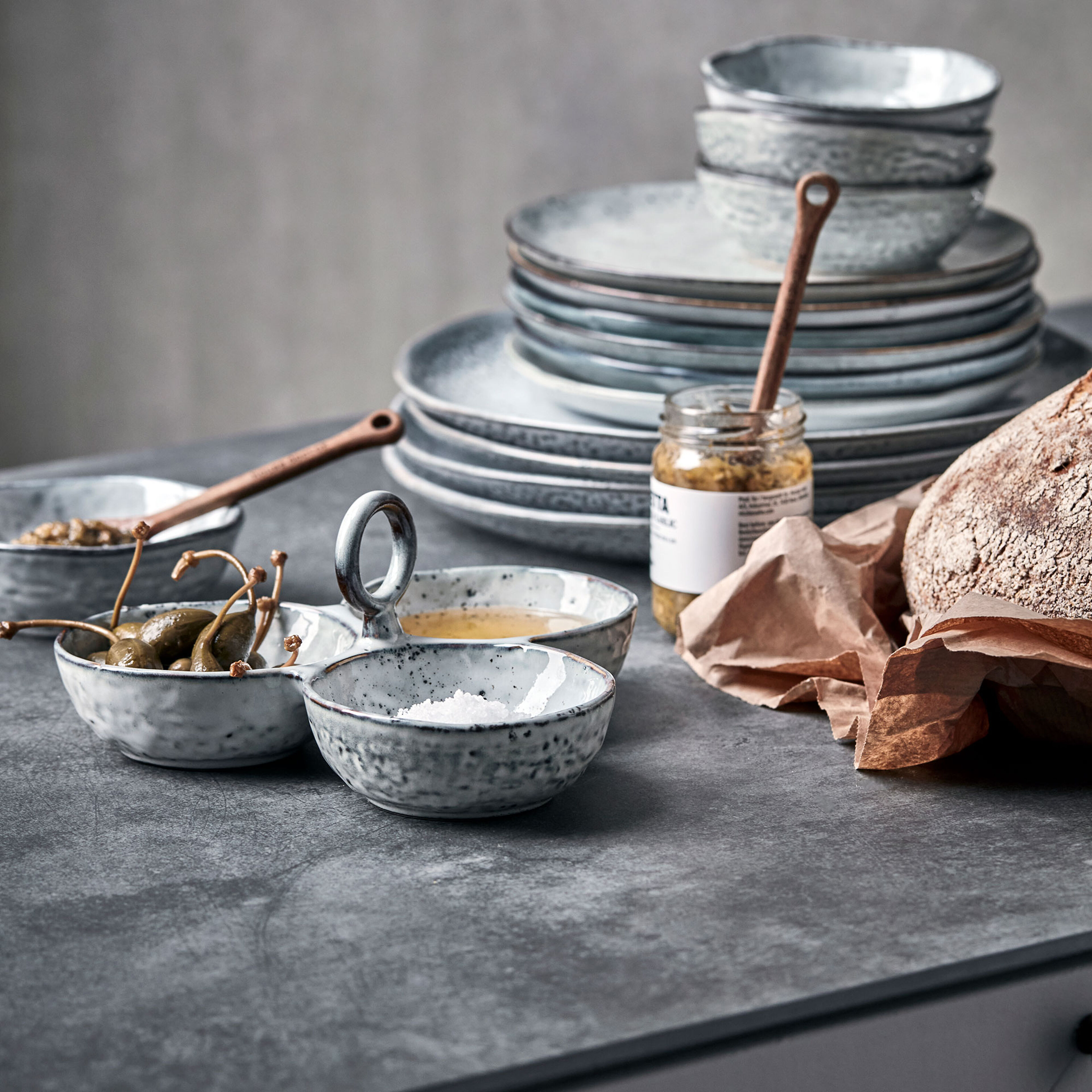 Skål Rustic Stengods 14 cm