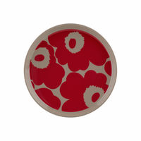 Unikko tallrik 13,5 cm, terra red