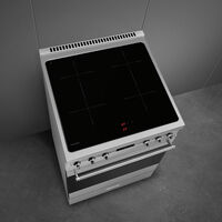C6IPXM2 komfur induktion 60 cm, rustfrit stål