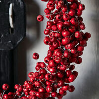 House Doctor Julekrans 23 cm, rød