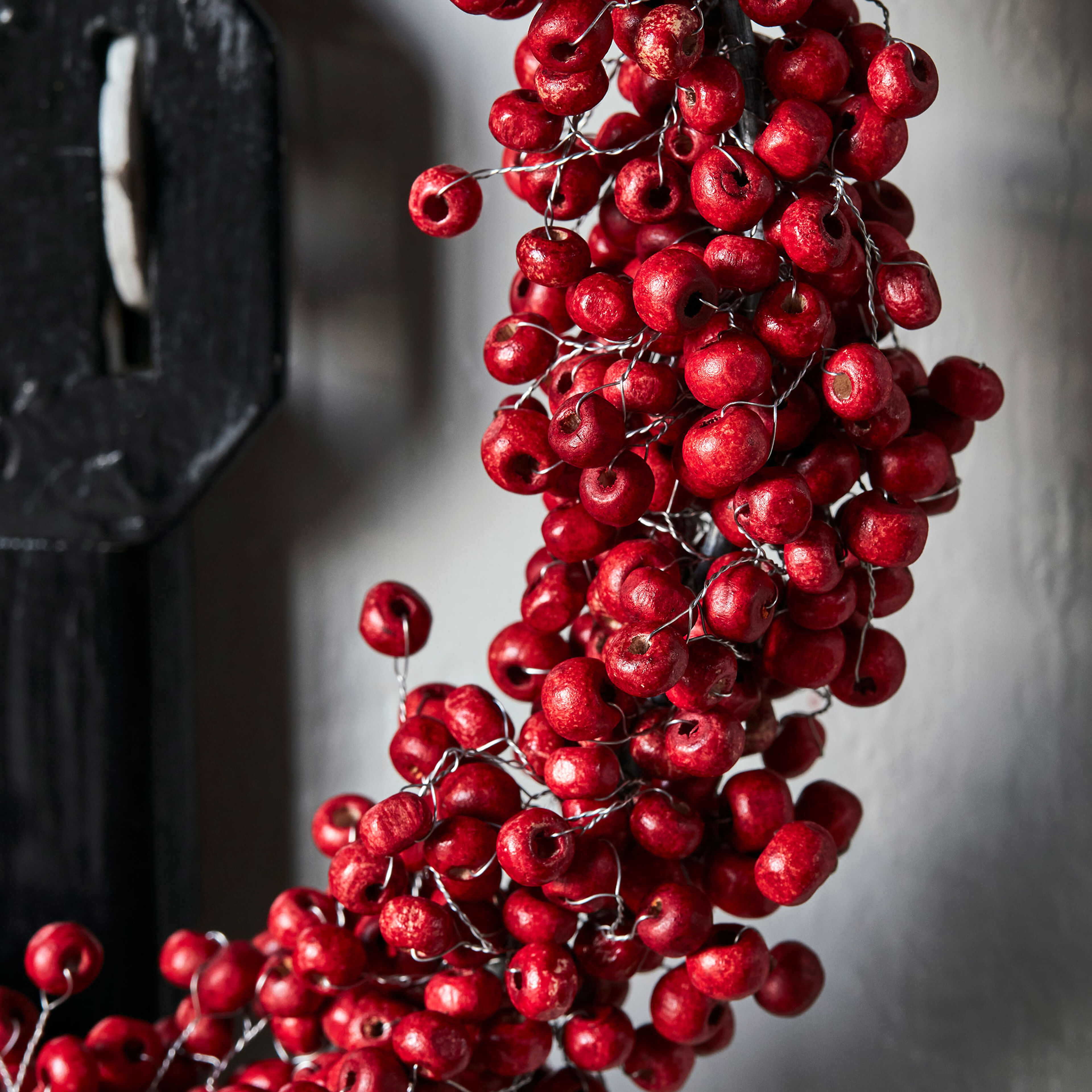 Joulukranssi 23 cm, punainen