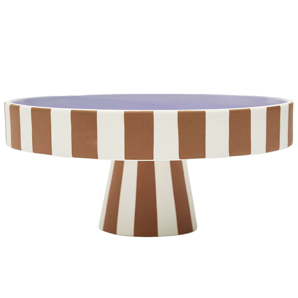 OYOY Toppu serveringsfat 20 cm, caramel/lavender