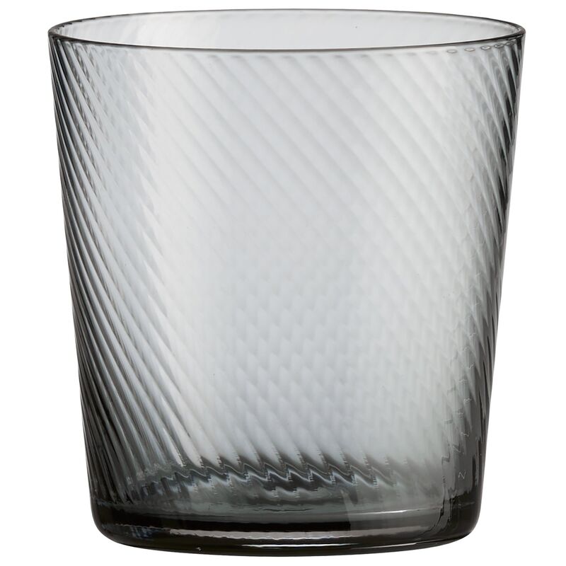 RAW Unique Swirl vandglas 30 cl, grå