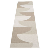 Pappelina Hill matta 70 × 270 cm, dark linen/grey