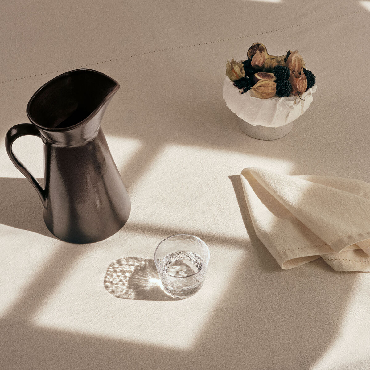 Hammered juomalasi, kirkas