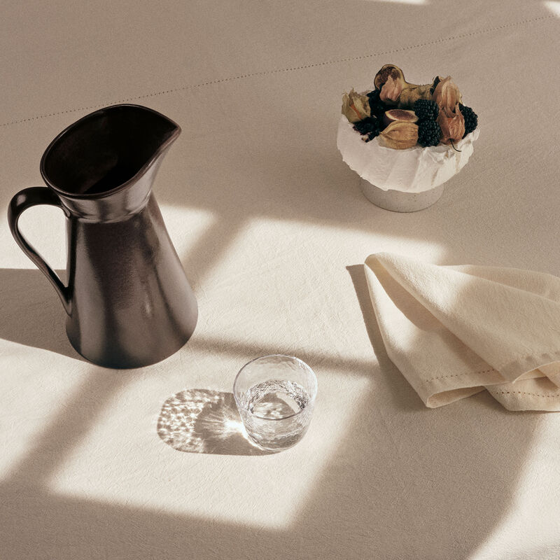 Slått drikkeglass, klart