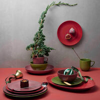 Confetti skål 14 cm, olive