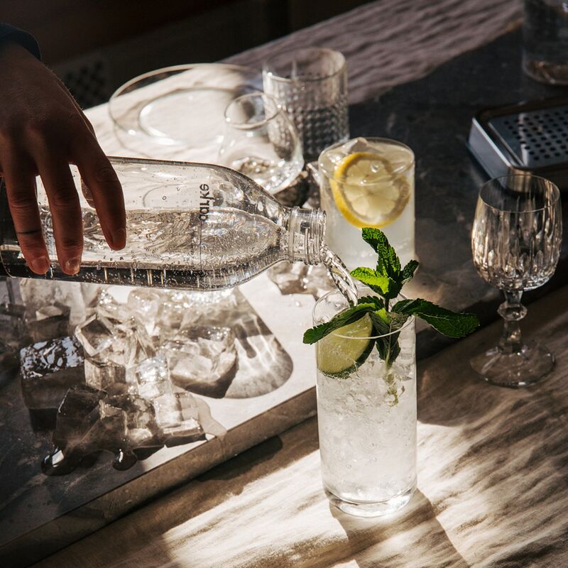 PET flaske til Carbonator 3, stål