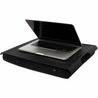 Laptray Anti-Slip Bakke Sort