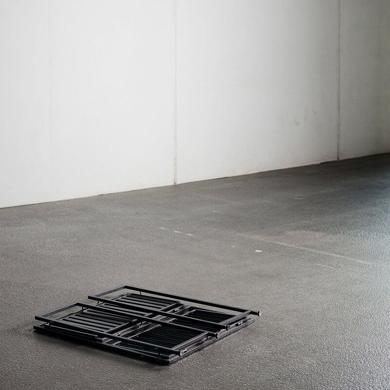 Reol Manhattan lågt avlastningsbord, svart