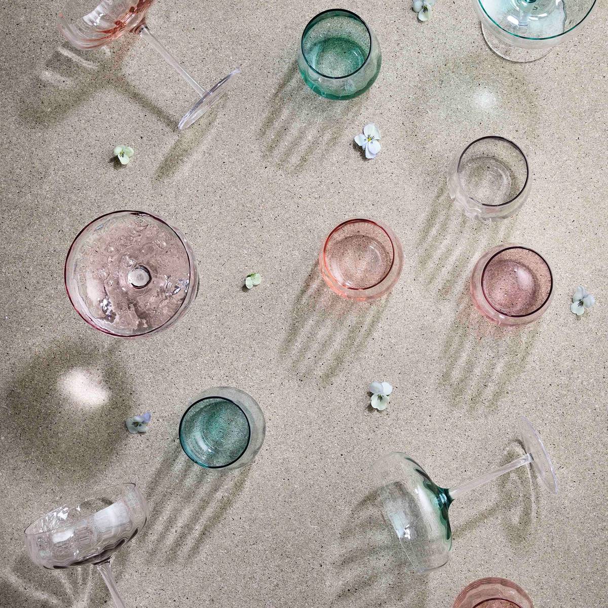Champagne-/cocktailglass 30 cl, rød