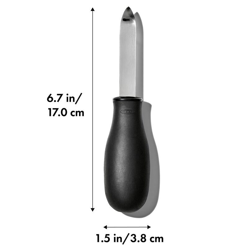 Ostronkniv, svart
