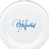 Bjørn Wiinblad Eva 2025 Julekugle 7,5 cm, blå