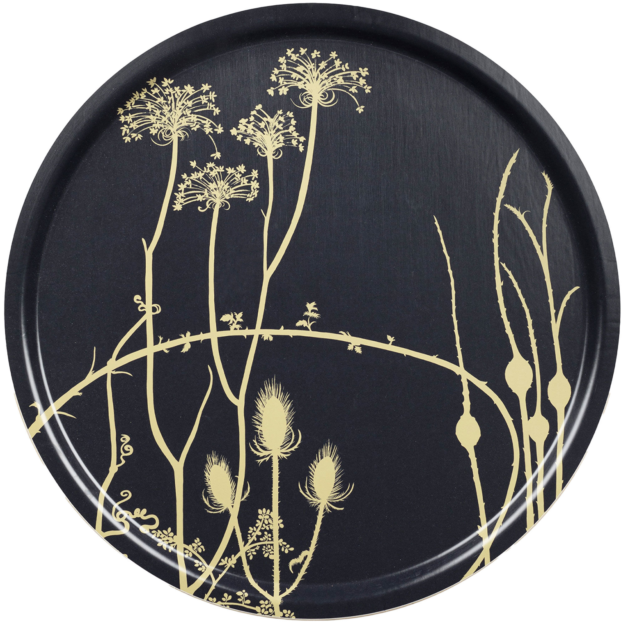 Vuoren Kasvit bricka 65 cm, midnight blue