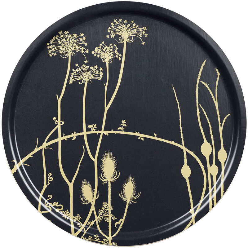 Vuoren Kasvit bricka 65 cm, midnight blue