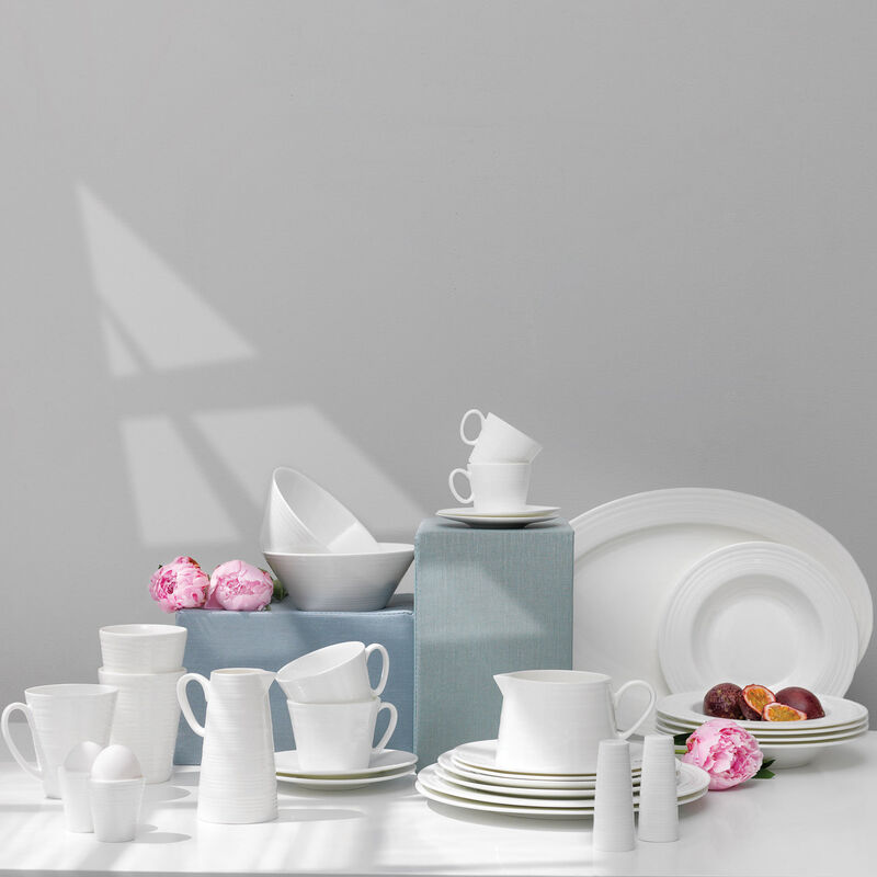 Passion stelsæt i cremehvid, 16 dele