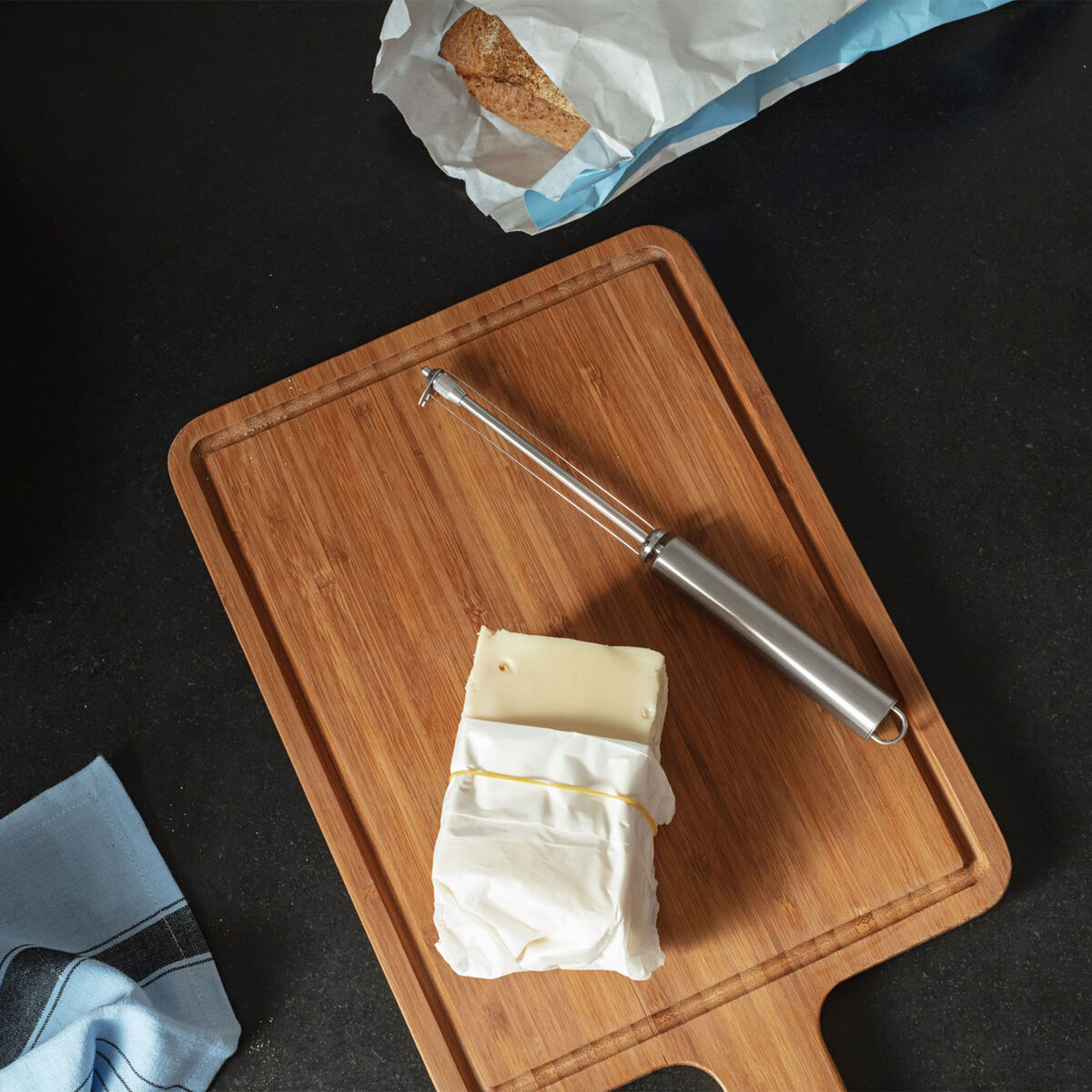 Ostehøvl, rustfrit stål