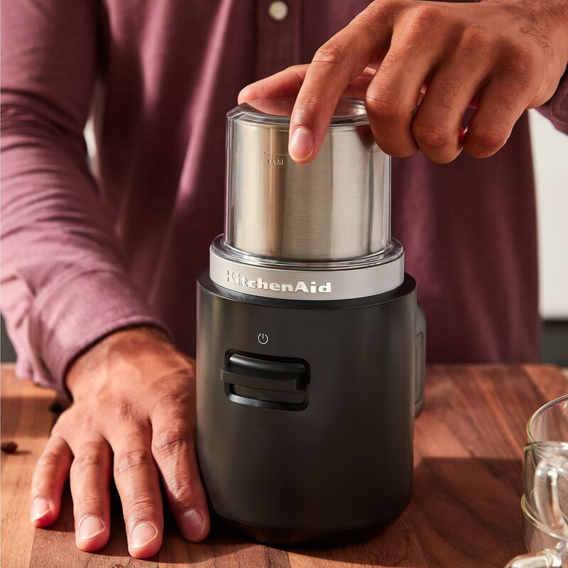 Go trådløs kaffekvern 12V med batteri