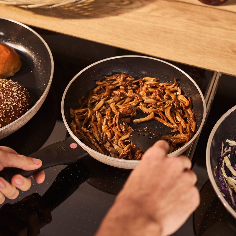 Ledro stekepanne 20 cm, beige