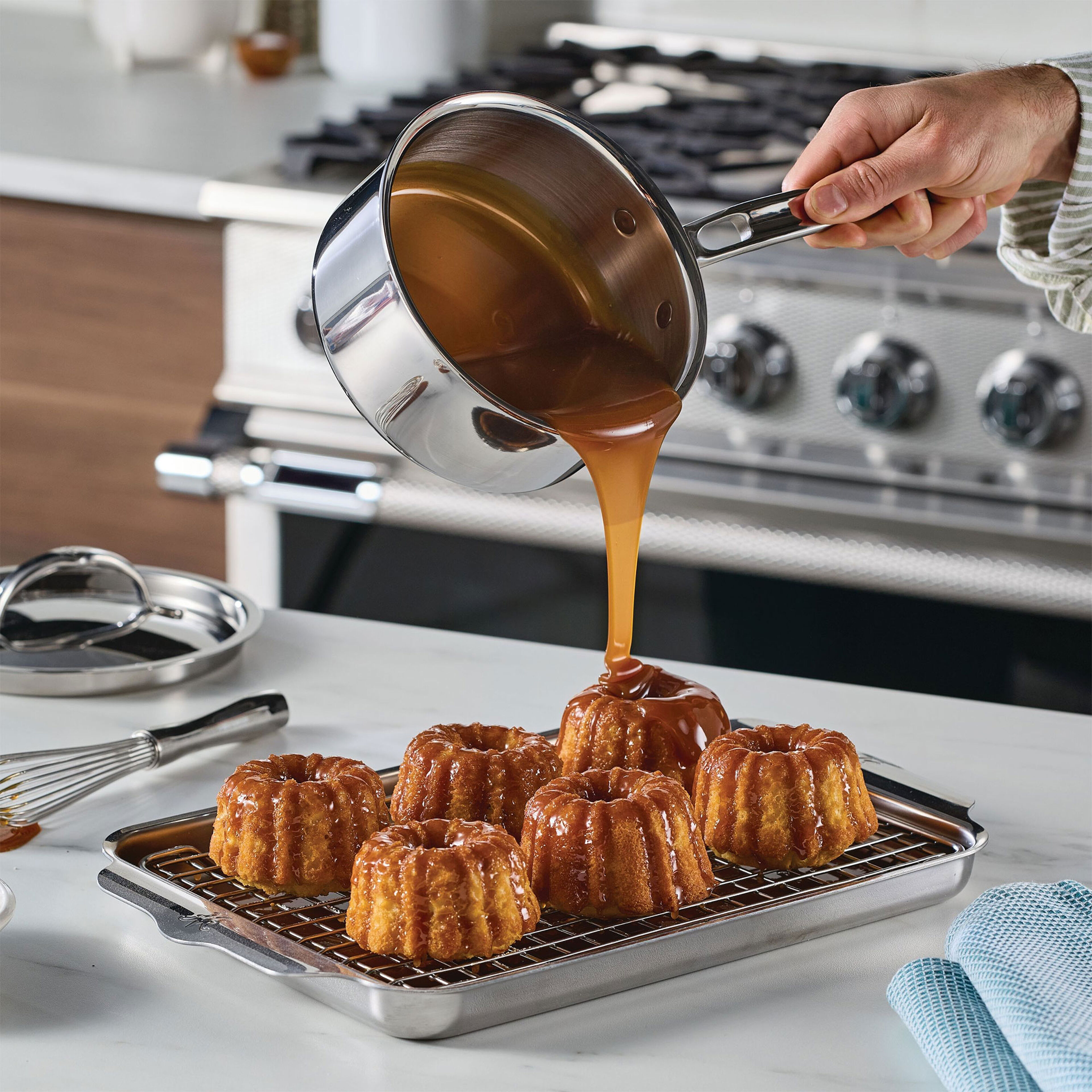 ProBond Luxe stekepanne med lokk 16 cm