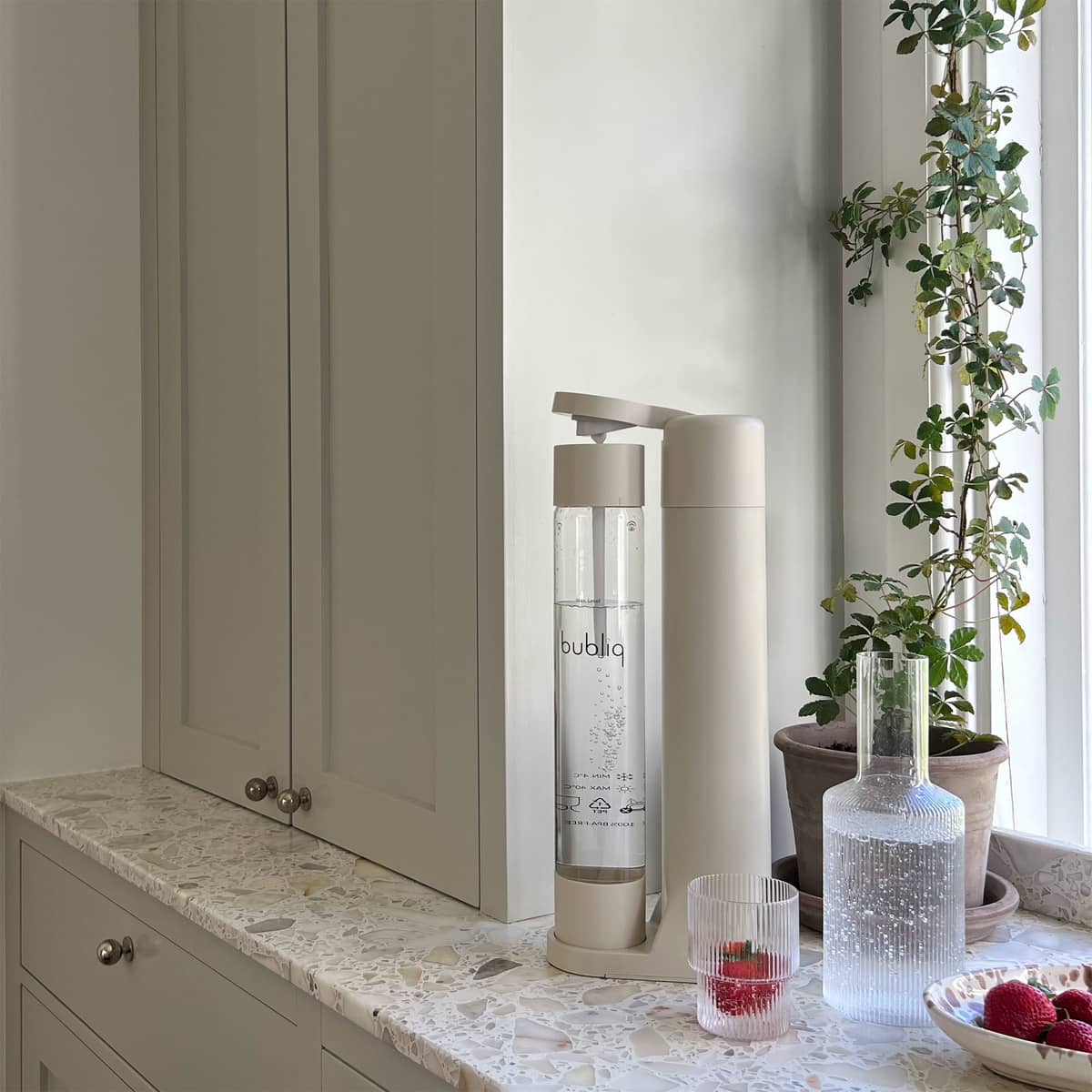 Kolsyremaskin, beige