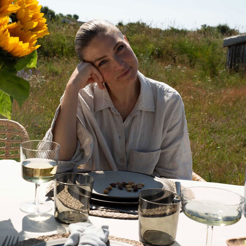 RAW frokosttallerken 23 cm, sandy beige