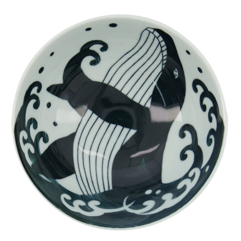 Kawaii Ohira Whale risskål 14,5 cm