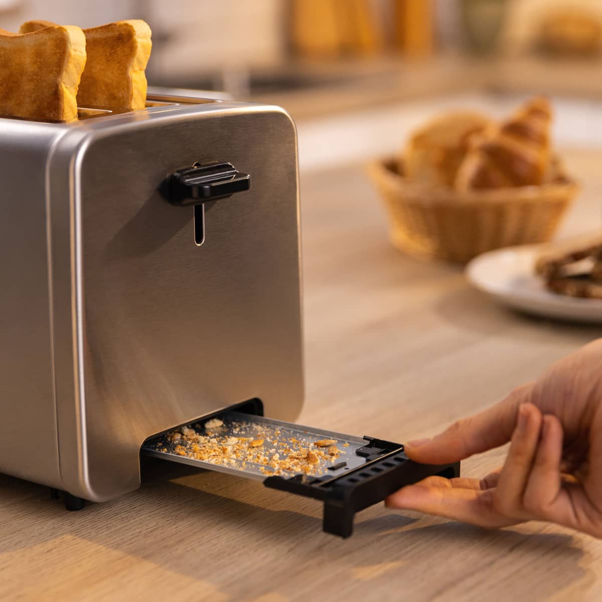 MyMoment brødrister, rustfritt stål