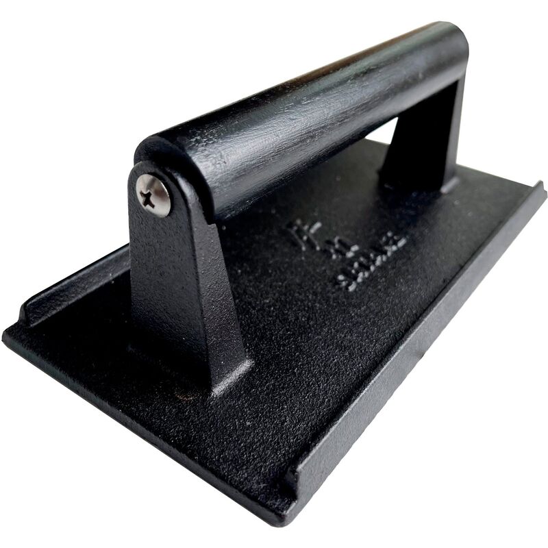 Grillpress gjutjärn, trähandtag