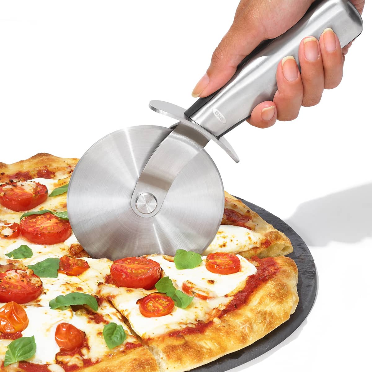 Pizzapyörä, ruostumaton teräs