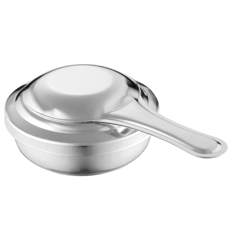 Fonda fondue støbejernsgryde m. akacietræplade
