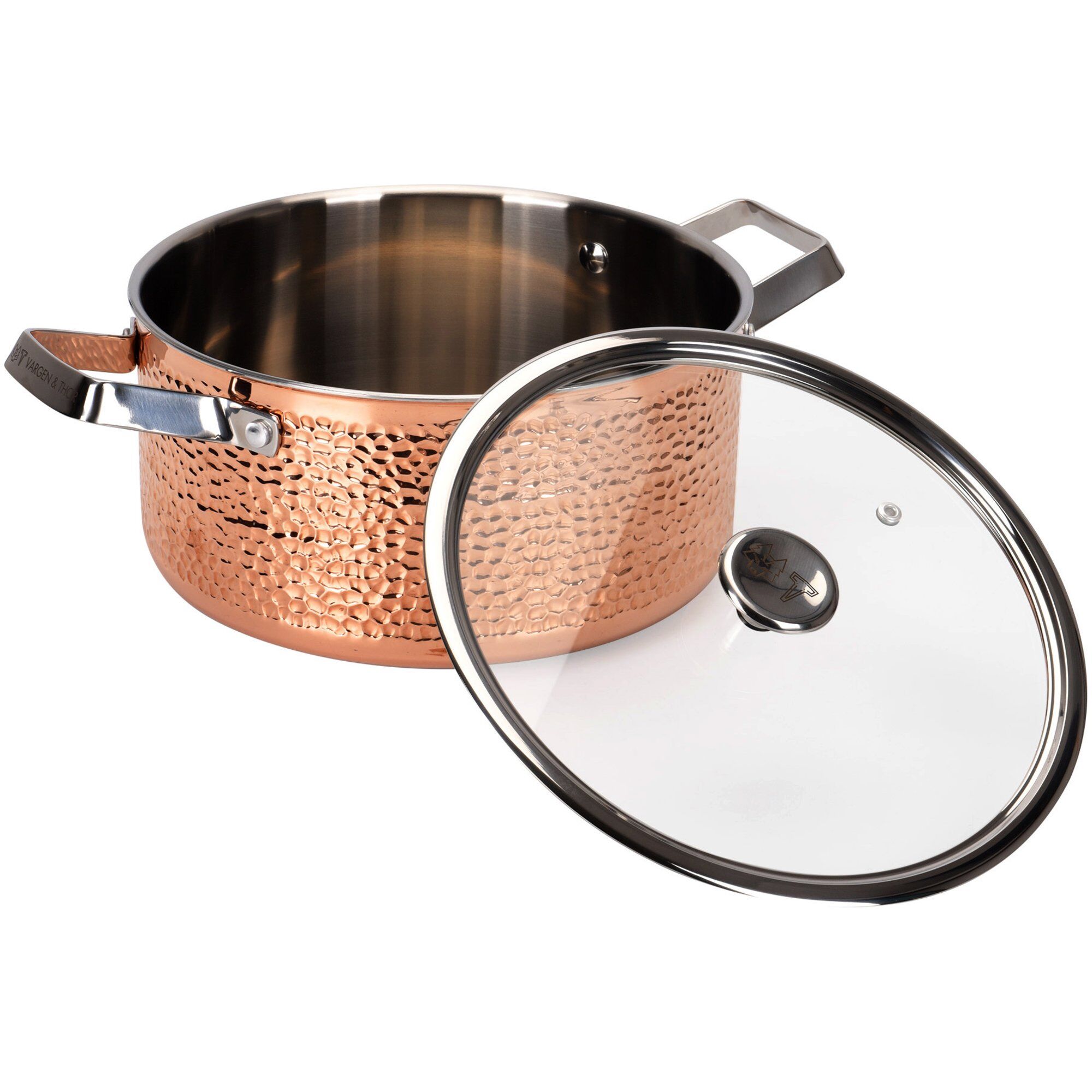 Alternativ bild 1 för Vargen & Thor Miranda kastrull 4 liter, koppar