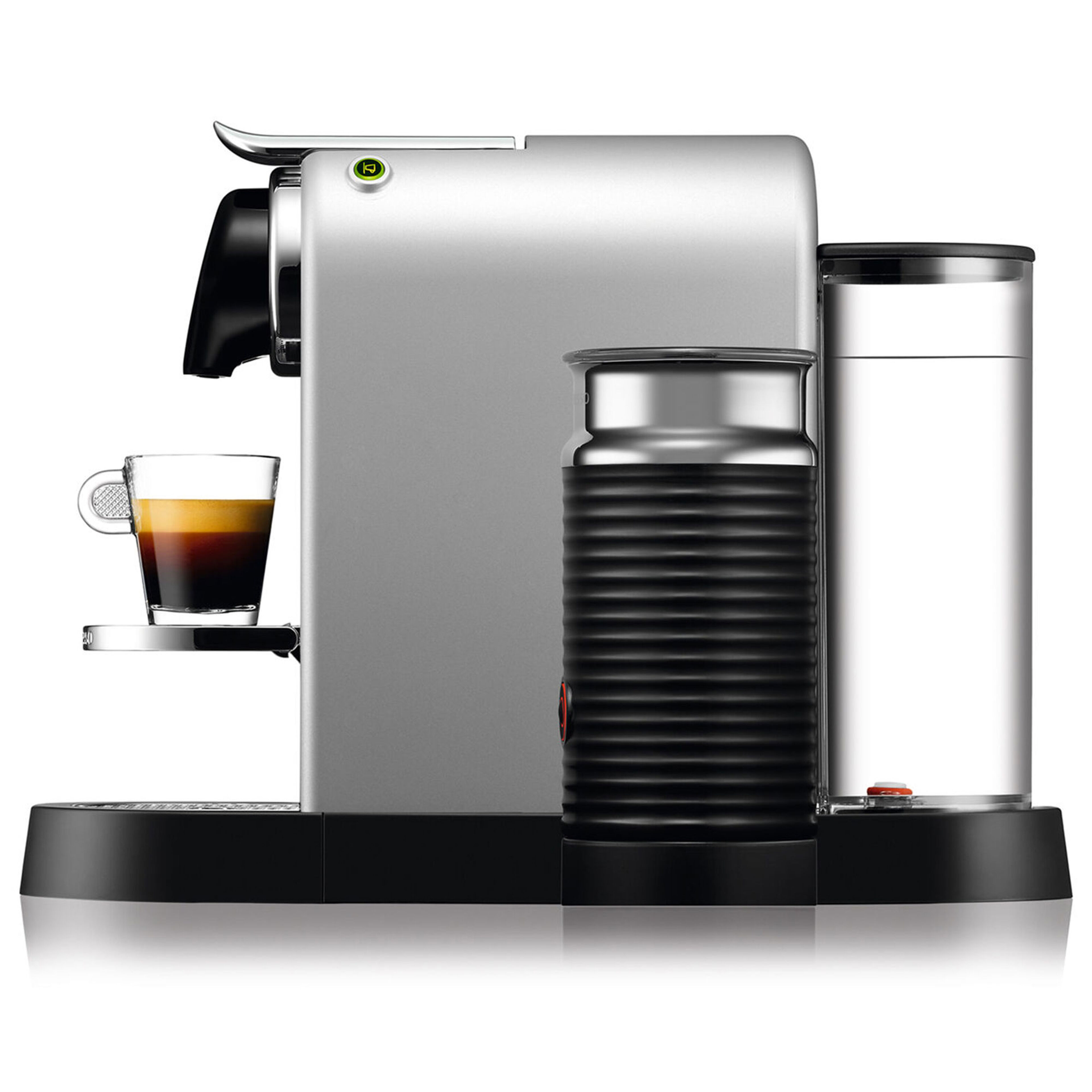 Nespresso by Sage SEC 660 CitiZ & Milk kapselmaskine med mælkeskummer, sølv