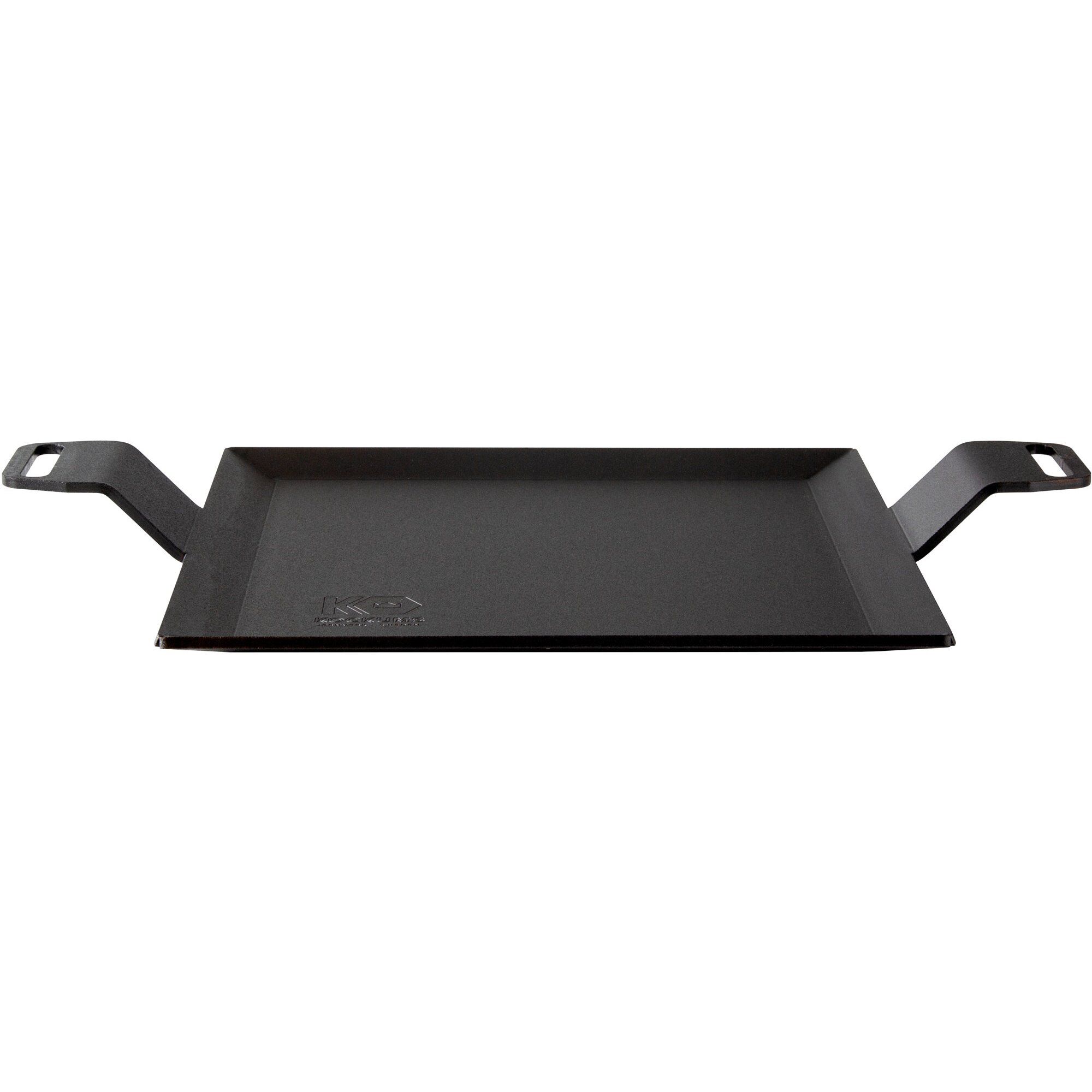 Kockums Jernverk Stekebord, 4 mm karbonstål Stekeoverflate 22 x 22 cm