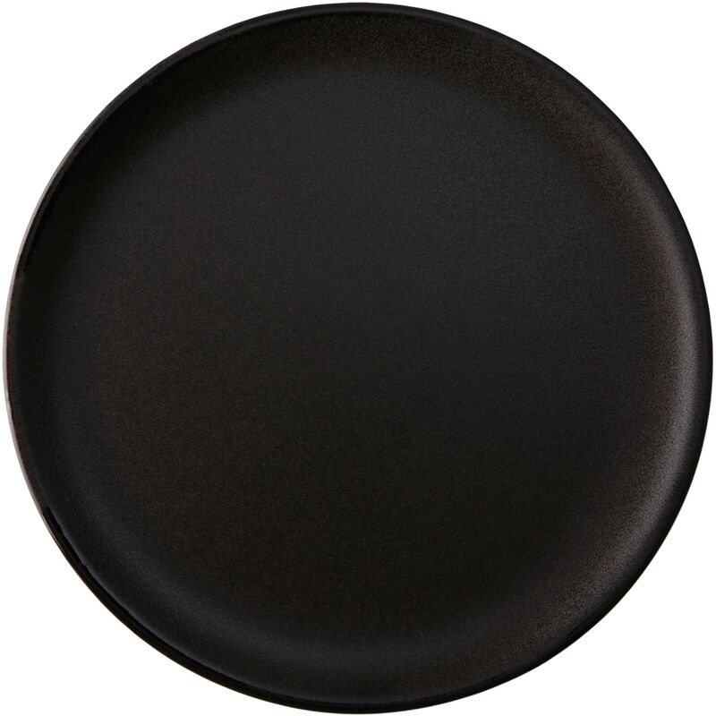 desserttallrik, titanium black