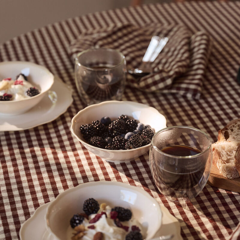 Oliva servett 45×45 cm 2-pack, brun