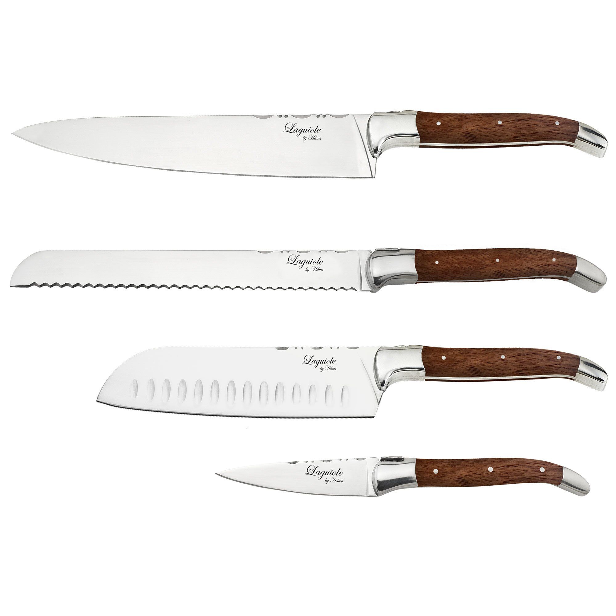 Knivset 4 delar Rosewood